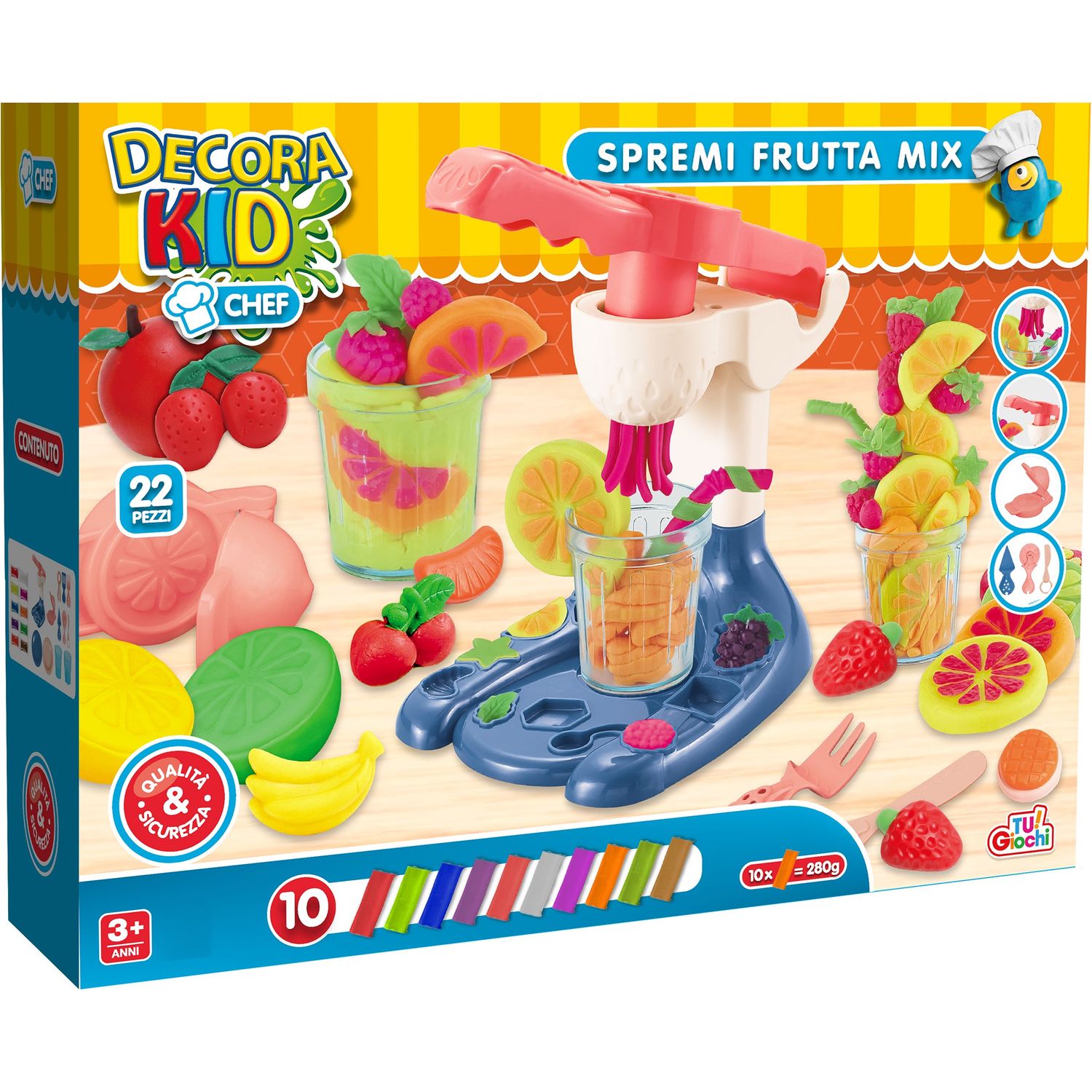 TU GIOCHI - Decora Kid Spremi Frutta Mix